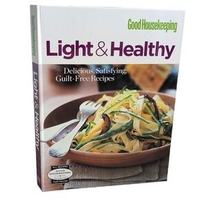 🟠 4 FOR $25 🟠  GOOD HOUSEKEEPING LIGHT & HEALTHY COOKBOOK